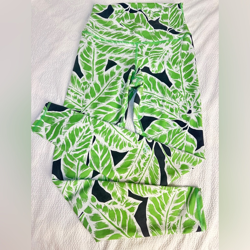 Alo Yoga Palm Springs Glow Stick Elastic‎ Waist Airbrush Leggings Pants
Sz. S